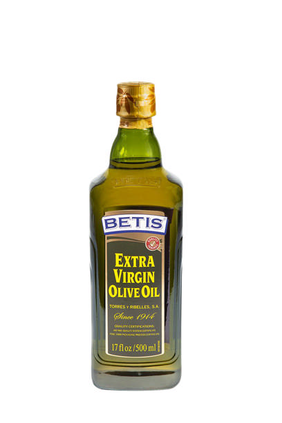 Caja de 12 botellas vidrio de 500 ml de aceite de oliva virgen extra BETIS