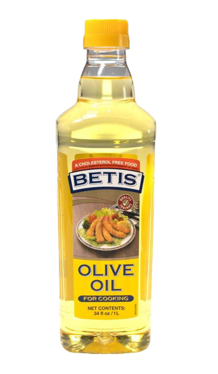 Case of 15 PET bottles of 1 L of BETIS olive oil