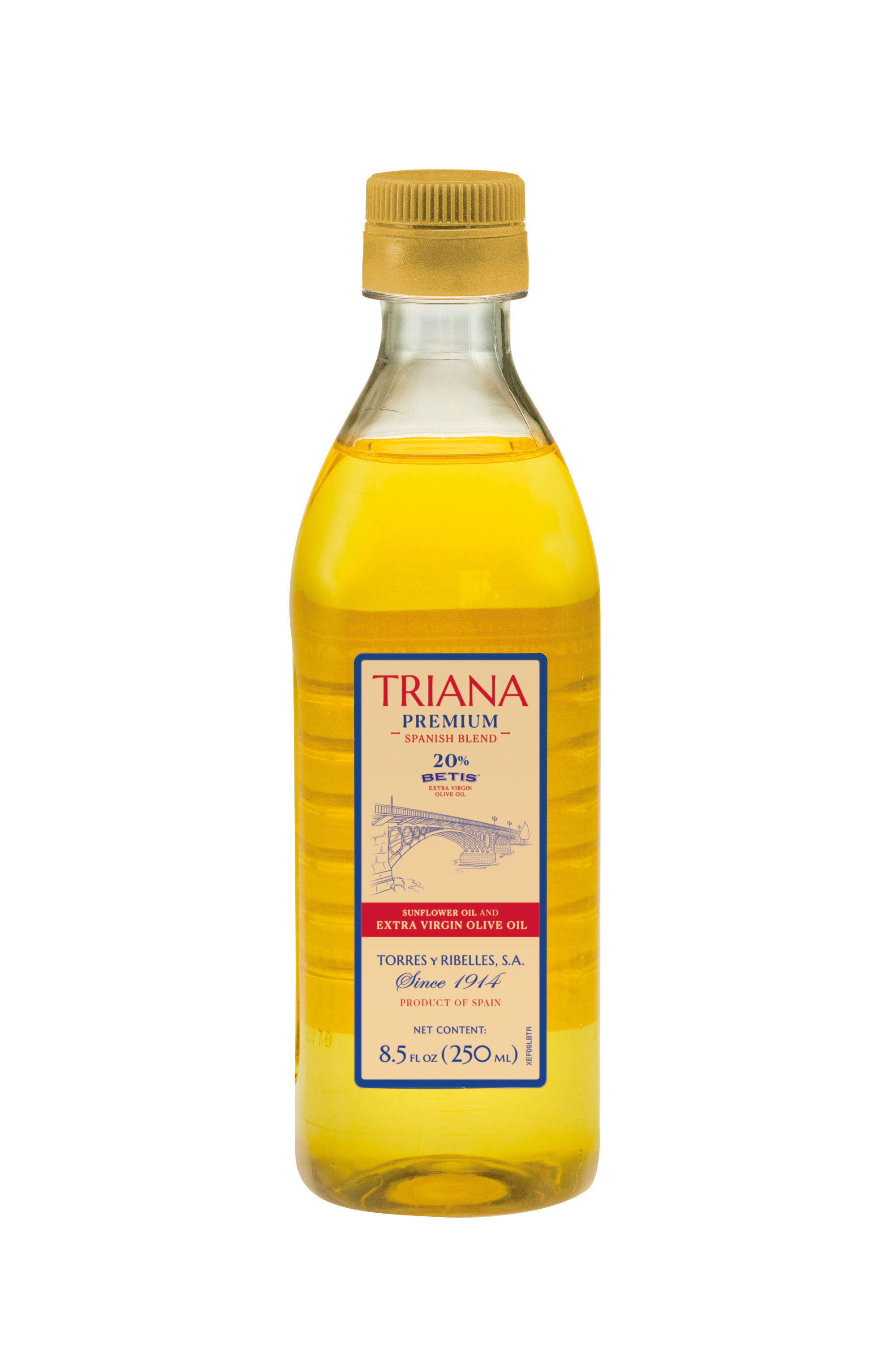 Caja de 12 botellas PET de 500 ml de aceite 'Spanish Olive Oil blend' TRIANA
